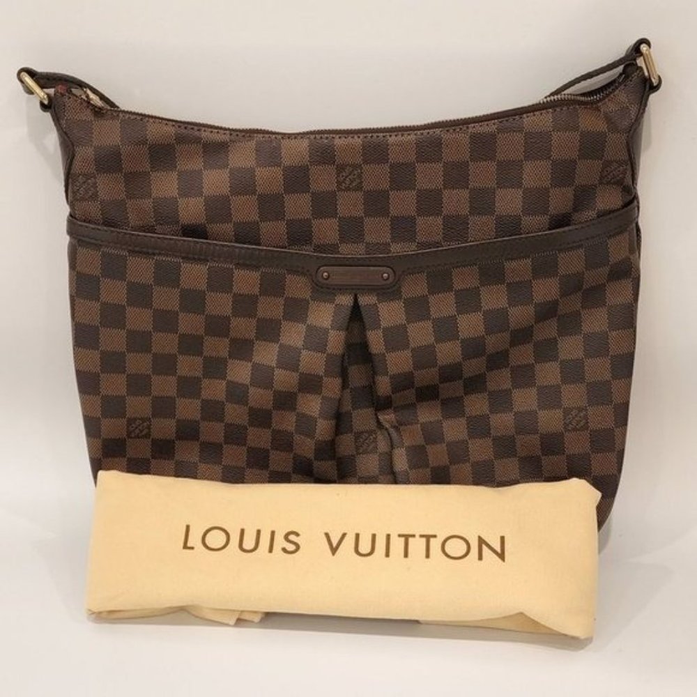 Louis Vuitton Bloomsbury GM Damier Ebene Cross Body Bag in Mint Condition